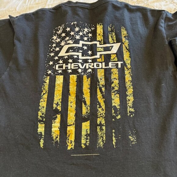 GM Chevrolet American Tradition Realtree Black Camo Large T-Shirt - Picture 8 of 8